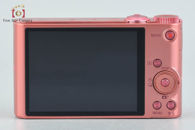 【中古】SONY ソニー Cyber-shot DSC-WX350 ピンク コンパクトデジタルカメラ 元箱付き 多言語対応