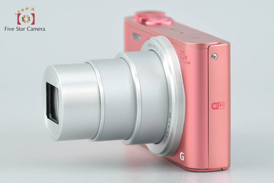 【中古】SONY ソニー Cyber-shot DSC-WX350 ピンク コンパクトデジタルカメラ 元箱付き 多言語対応