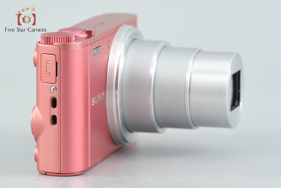 【中古】SONY ソニー Cyber-shot DSC-WX350 ピンク コンパクトデジタルカメラ 元箱付き 多言語対応