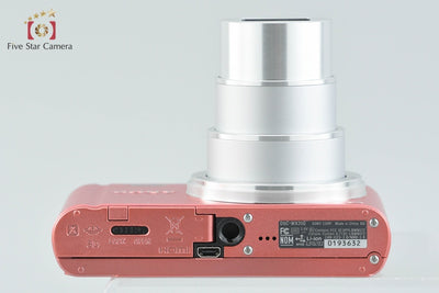 【中古】SONY ソニー Cyber-shot DSC-WX350 ピンク コンパクトデジタルカメラ 元箱付き 多言語対応