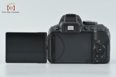 【中古】Nikon ニコン D5300 ダブルズームキット ブラック