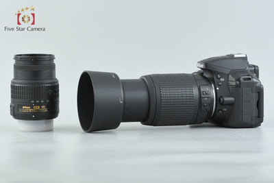 【中古】Nikon ニコン D5300 ダブルズームキット ブラック
