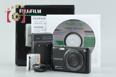 【中古】FUJIFILM 富士フイルム FINEPIX JX660 ブラック コンパクトデジタルカメラ 元箱付き