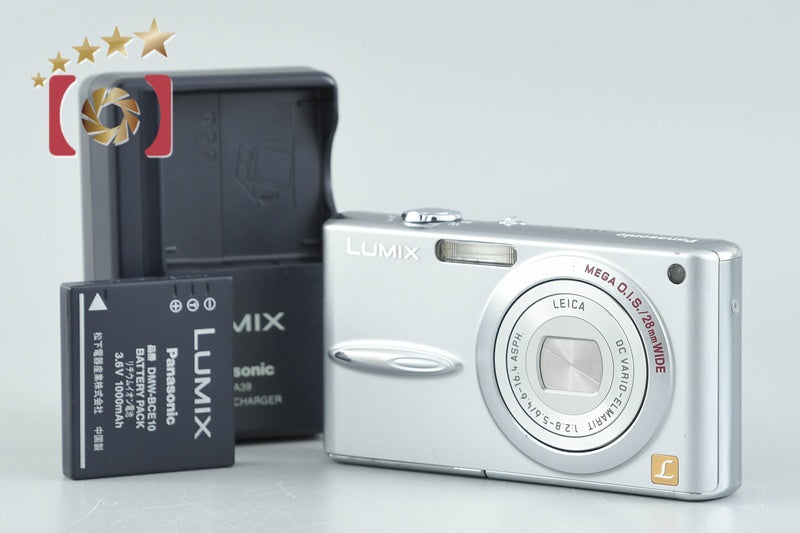 【中古】Panasonic パナソニック LUMIX DMC-FX30 プレシャスシルバー コンパクトデジタルカメラ