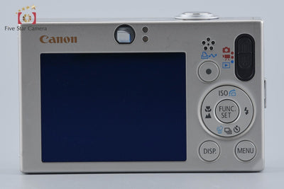 【中古】Canon キヤノン IXY Digital 10 シルバー コンパクトデジタルカメラ 元箱付き