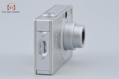 【中古】Canon キヤノン IXY Digital 10 シルバー コンパクトデジタルカメラ 元箱付き