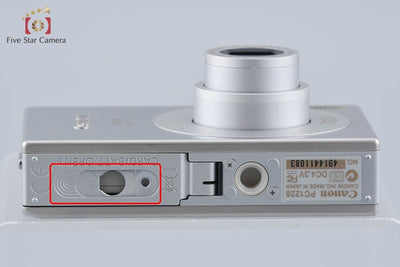 【中古】Canon キヤノン IXY Digital 10 シルバー コンパクトデジタルカメラ 元箱付き