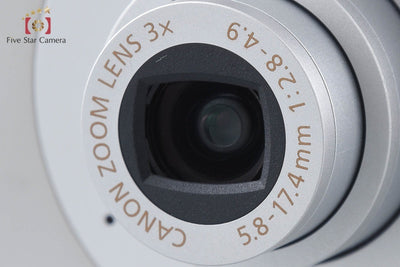 【中古】Canon キヤノン IXY Digital 10 シルバー コンパクトデジタルカメラ 元箱付き