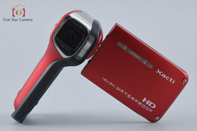 【中古】SANYO 三洋電機 Xacti DMX-CA9 レッド デジタルムービーカメラ