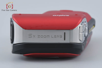 【中古】SANYO 三洋電機 Xacti DMX-CA9 レッド デジタルムービーカメラ