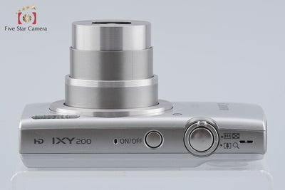 【中古】Canon キヤノン IXY 200 シルバー コンパクトデジタルカメラ