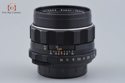 【中古】PENTAX ペンタックス Super-Takumar 50mm f/1.4 前期型 8枚玉 M42マウント