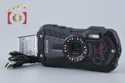 【中古】RICOH リコー PENTAX ペンタックス WG-30 エボニーブラック 防水アクションカメラ シャッター回数僅少