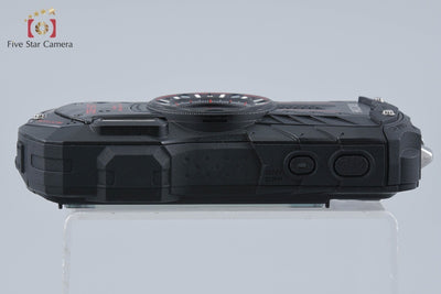 【中古】RICOH リコー PENTAX ペンタックス WG-30 エボニーブラック 防水アクションカメラ シャッター回数僅少