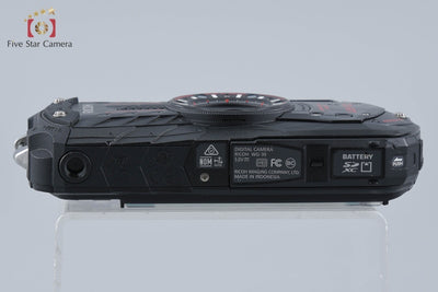 【中古】RICOH リコー PENTAX ペンタックス WG-30 エボニーブラック 防水アクションカメラ シャッター回数僅少