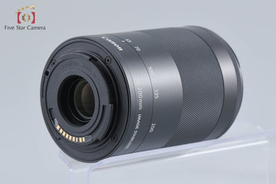 【中古】Canon キヤノン EF-M 55-200mm f/4.5-6.3 IS STM ブラック