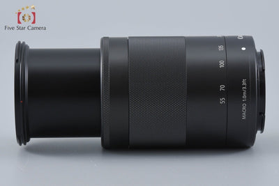 【中古】Canon キヤノン EF-M 55-200mm f/4.5-6.3 IS STM ブラック