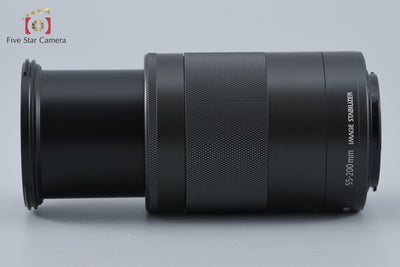 【中古】Canon キヤノン EF-M 55-200mm f/4.5-6.3 IS STM ブラック