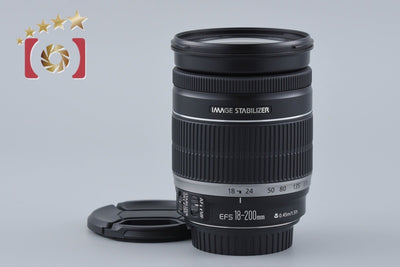 【中古】Canon キヤノン EF-S 18-200mm f/3.5-5.6 IS