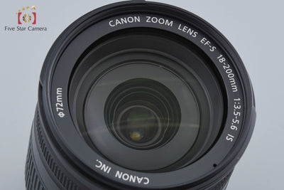 【中古】Canon キヤノン EF-S 18-200mm f/3.5-5.6 IS