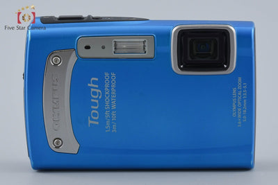 【中古】OLYMPUS オリンパス TOUGH TG-320 ブルー コンパクトデジタルカメラ シャッター回数僅少