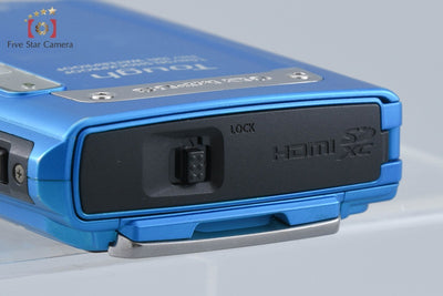 【中古】OLYMPUS オリンパス TOUGH TG-320 ブルー コンパクトデジタルカメラ シャッター回数僅少