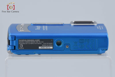 【中古】OLYMPUS オリンパス TOUGH TG-320 ブルー コンパクトデジタルカメラ シャッター回数僅少