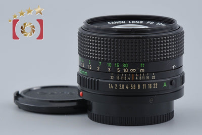 【中古】Canon キヤノン New FD 50mm f/1.4