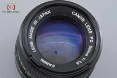 【中古】Canon キヤノン New FD 50mm f/1.4