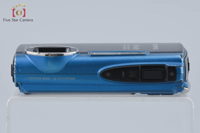 【中古】OLYMPUS オリンパス μ TOUGH-3000 ブルー コンパクトデジタルカメラ