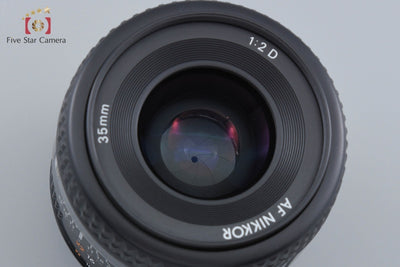 【中古】Nikon ニコン AF NIKKOR 35mm f/2 D