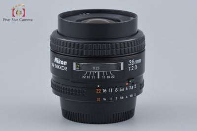 【中古】Nikon ニコン AF NIKKOR 35mm f/2 D