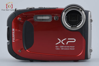 【中古】FUJIFILM 富士フイルム FINEPIX XP60 レッド コンパクトデジタルカメラ