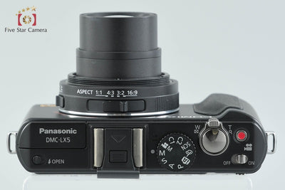 【中古】Panasonic パナソニック LUMIX DMC-LX5 ブラック コンパクトデジタルカメラ
