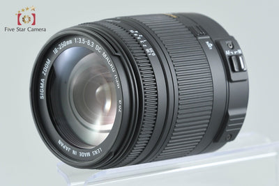 【中古】SIGMA シグマ 18-250mm f/3.5-6.3 DC MACRO HSM ペンタックス用