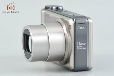【中古】SONY ソニー Cyber-shot DSC-HX5V ゴールド デジタルスチルカメラ 元箱付き