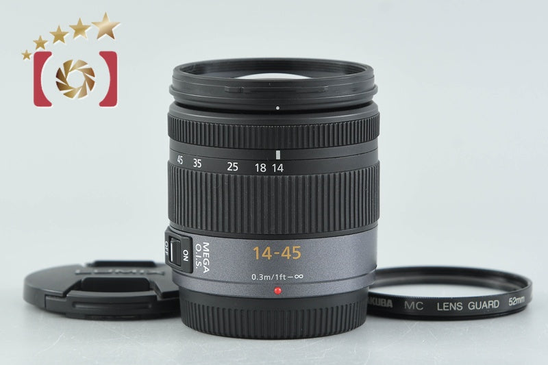 【中古】Panasonic パナソニック LUMIX G VARIO 14-45mm f/3.5-5.6 ASPH. MEGA O.I.S. H-FS014045