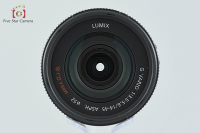 【中古】Panasonic パナソニック LUMIX G VARIO 14-45mm f/3.5-5.6 ASPH. MEGA O.I.S. H-FS014045