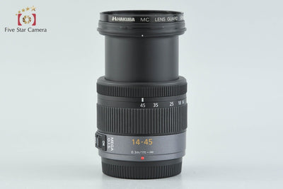【中古】Panasonic パナソニック LUMIX G VARIO 14-45mm f/3.5-5.6 ASPH. MEGA O.I.S. H-FS014045