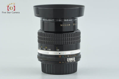 【中古】Nikon ニコン Ai-S NIKKOR 35mm f/2