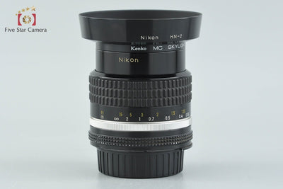 【中古】Nikon ニコン Ai-S NIKKOR 35mm f/2
