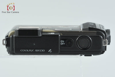 【中古】Nikon ニコン COOLPIX AW130 カムフラージュグリーン コンパクトデジタルカメラ