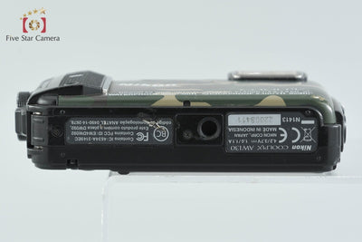 【中古】Nikon ニコン COOLPIX AW130 カムフラージュグリーン コンパクトデジタルカメラ
