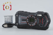 【中古】RICOH リコー PENTAX ペンタックス WG-30 エボニーブラック 防水アクションカメラ シャッター回数僅少