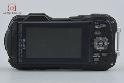 【中古】RICOH リコー PENTAX ペンタックス WG-30 エボニーブラック 防水アクションカメラ シャッター回数僅少