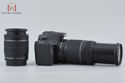 【中古】Canon キヤノン EOS Kiss X7 ダブルズームキット シャッター回数僅少
