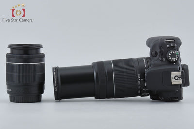【中古】Canon キヤノン EOS Kiss X7 ダブルズームキット シャッター回数僅少