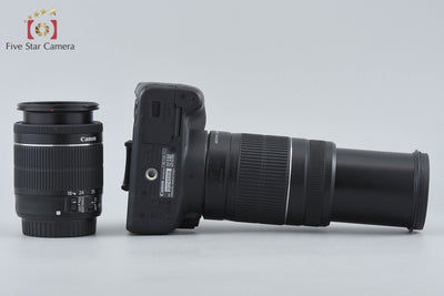 【中古】Canon キヤノン EOS Kiss X7 ダブルズームキット シャッター回数僅少
