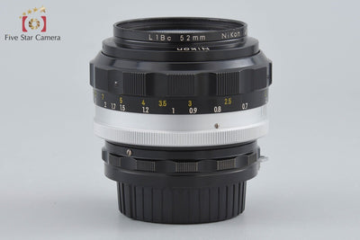 【中古】Nikon ニコン NIKKOR-S.C Auto 55mm f/1.2