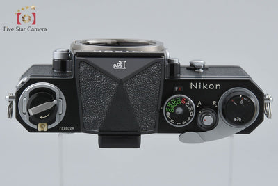 【中古】Nikon ニコン F アイレベル 中期 ブラック フィルム一眼レフカメラ